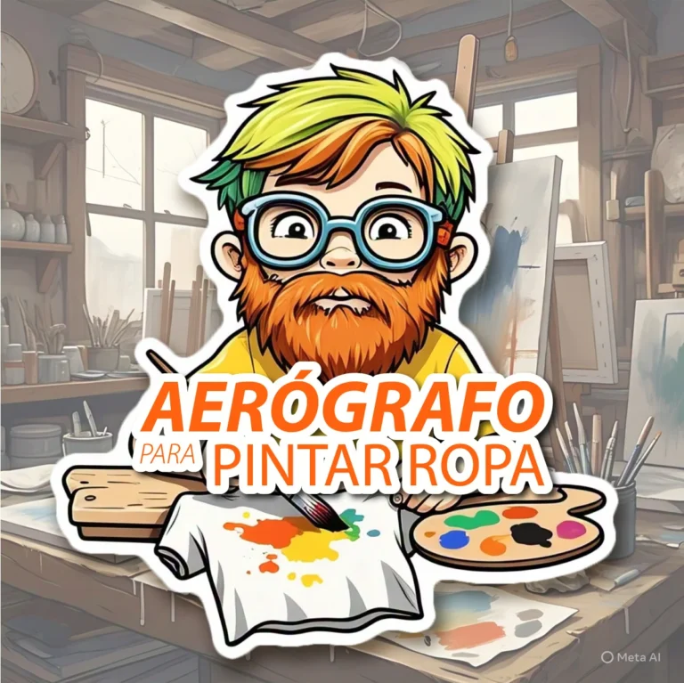 pintar tela con aerografo