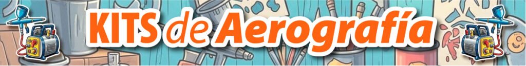 aerógrafo y compresor