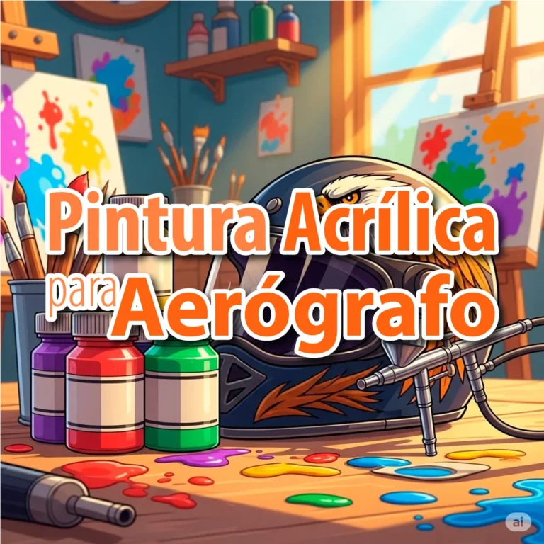 Pintura Acrílica para Aerógrafo