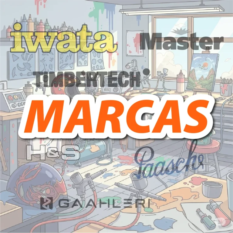 Marcas de aerógrafos